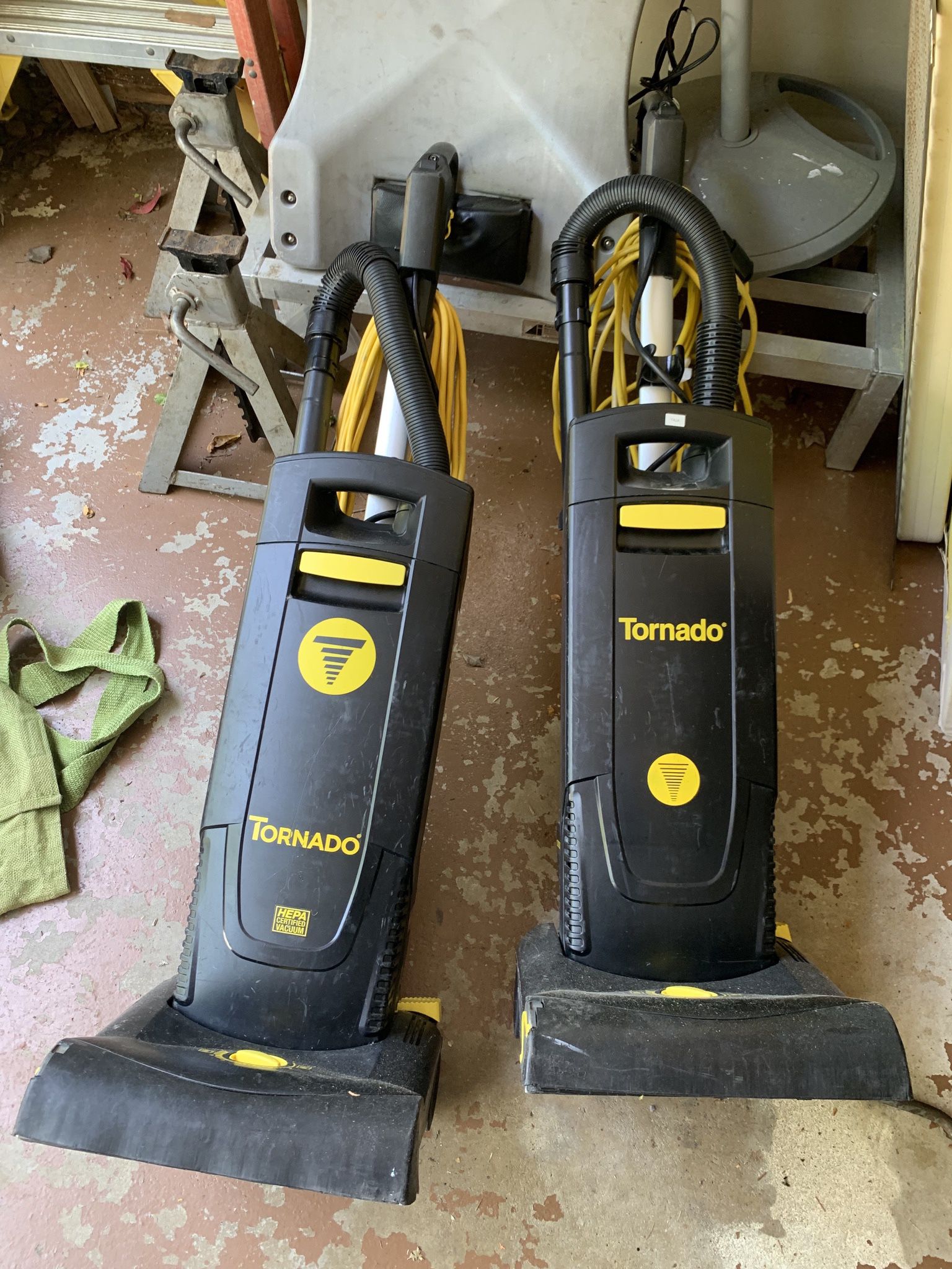 TWO Tornado Vacuums $75ea