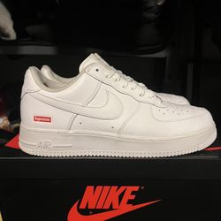 Supreme Nike Air Force 1 White Essential 