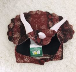 Two medium size animal Halloween costume (dinosaur/fruit)