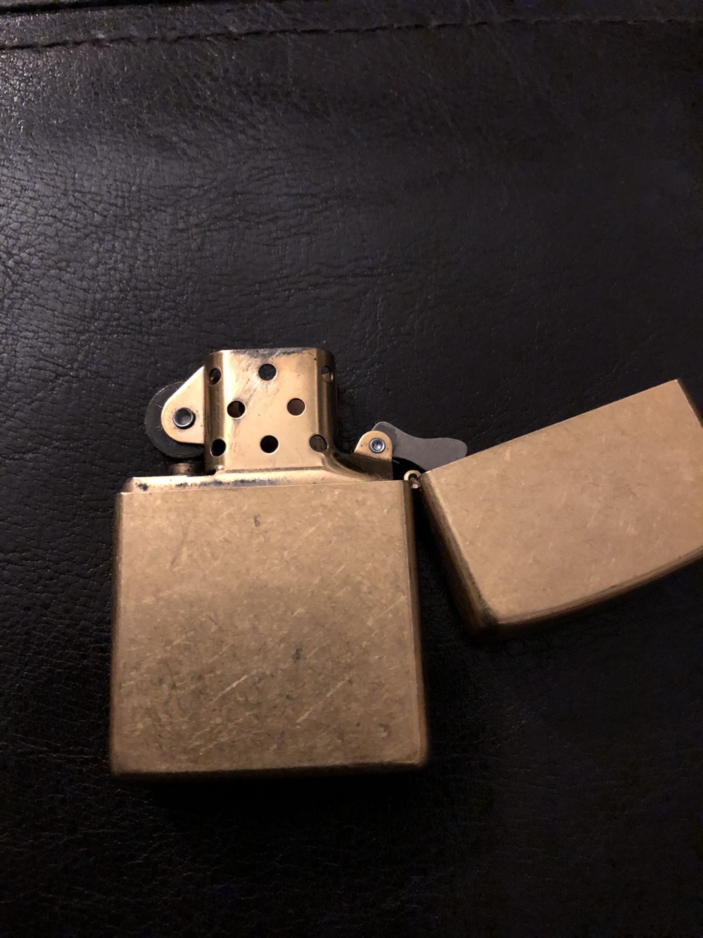 Brass 2004 Zippo lighter $40