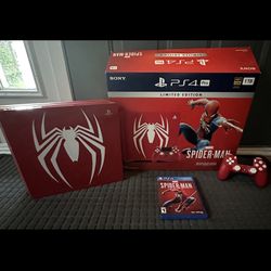 PS4 Pro 1TB Spider-Man Edition