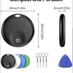 Air Tracker Tags-4 Pack: Bluetooth Tracker Tag
