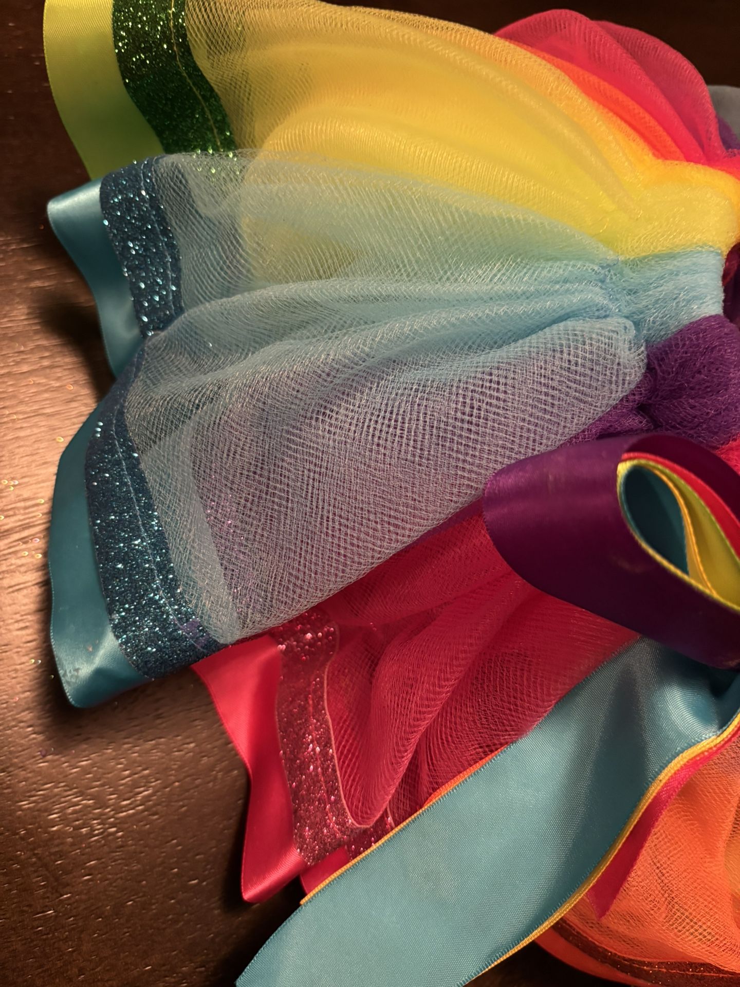 Birthday Colorful Tutu 12-18 Mo