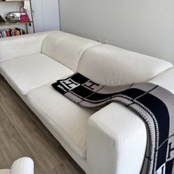 Sofa Italian Beige Iinen. Price Including Delivery 