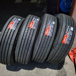 295 75 22.5 ALL POSITION COMMERCIAL TRUCK AND TRAILER TIRES 