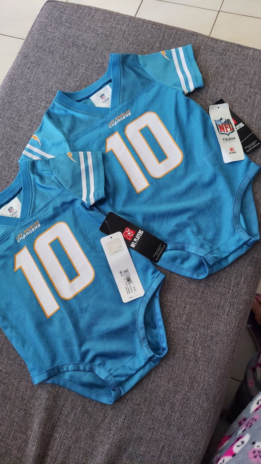 LA Chargers Baby Toddler Clothing