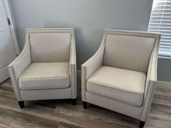 Two beautiful accent chairs