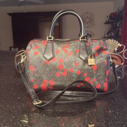 Michael Kors Red Roses Purse