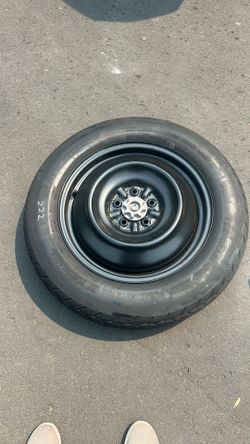 Lexus NX Spare Tire w Original Foam Surround for Spare