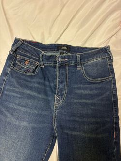 True Religion Jeans W/pink Stitching