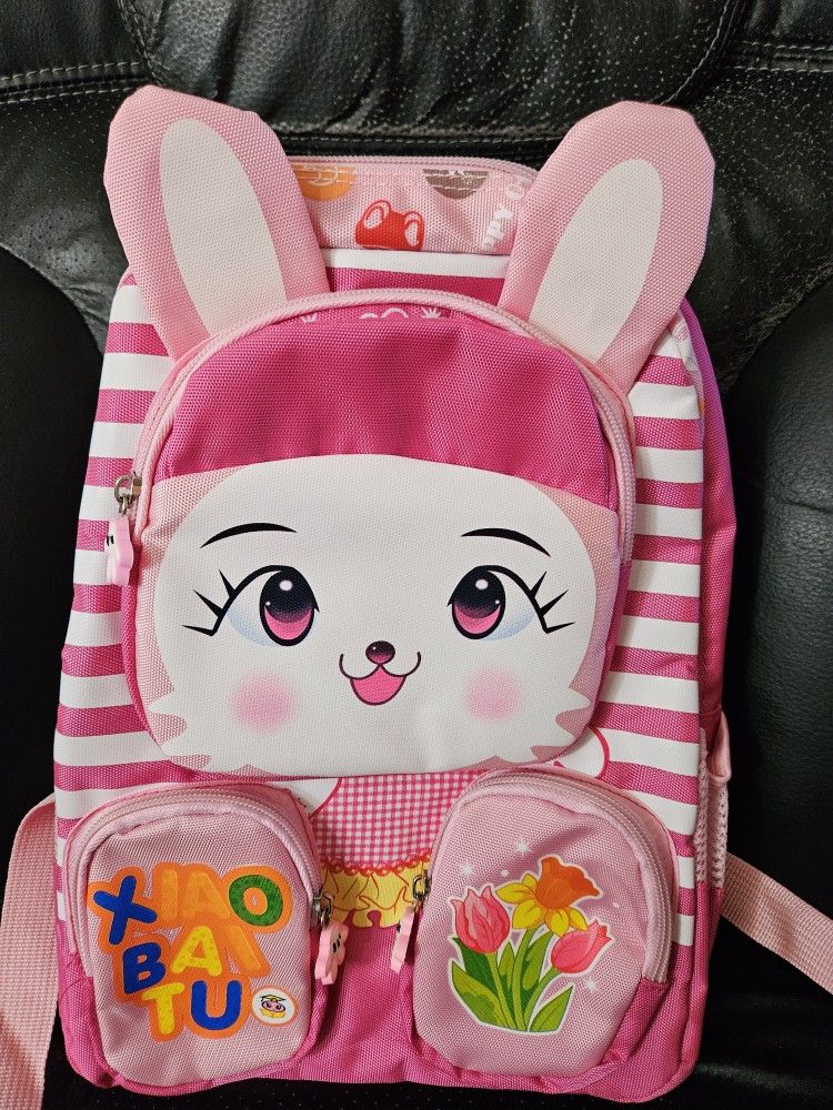 12" Cute Kid Toddler Backpack Kindergarten Schoolbag 3D Cartoon Animal Bag