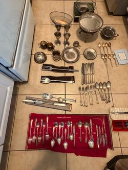 A lot collection , It's not silver. First person that brings $20 firm for everything take it Costa Mesa
