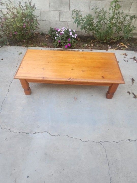 Solid Wood Coffee Table
