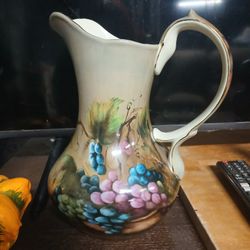 Antique Pitcher Asking $10 Or Best Offer 