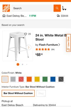 Barstool: Set Of 4
