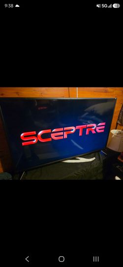 43" 4k UHD Sceptre TV