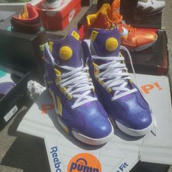 Mens Reebok Pump It Ups Shaq Attaq Size 12