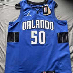 Brand New With Tags Cole Anthony Signed Jersey Size L