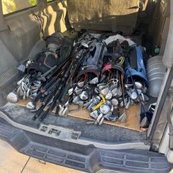 Bulk Lot of Golf Clubs and Bags!