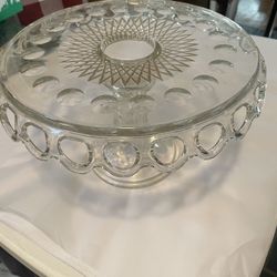 Antique “Lace “ Cake Stand