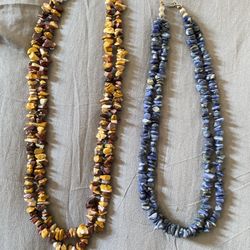 Multi Stone Beaded Necklaces