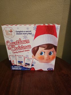 Elf On A Shelf Countdown To Christmas Advent Game