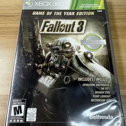Fallout 3 Game Of the Year Edition Xbox 360 