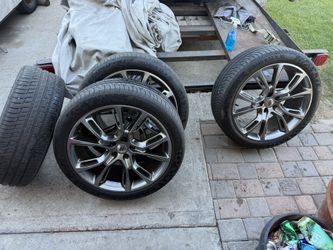 SRT Wheels 22” For Sale