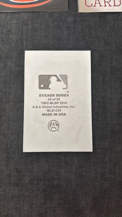 MLB & NFL STICKERS