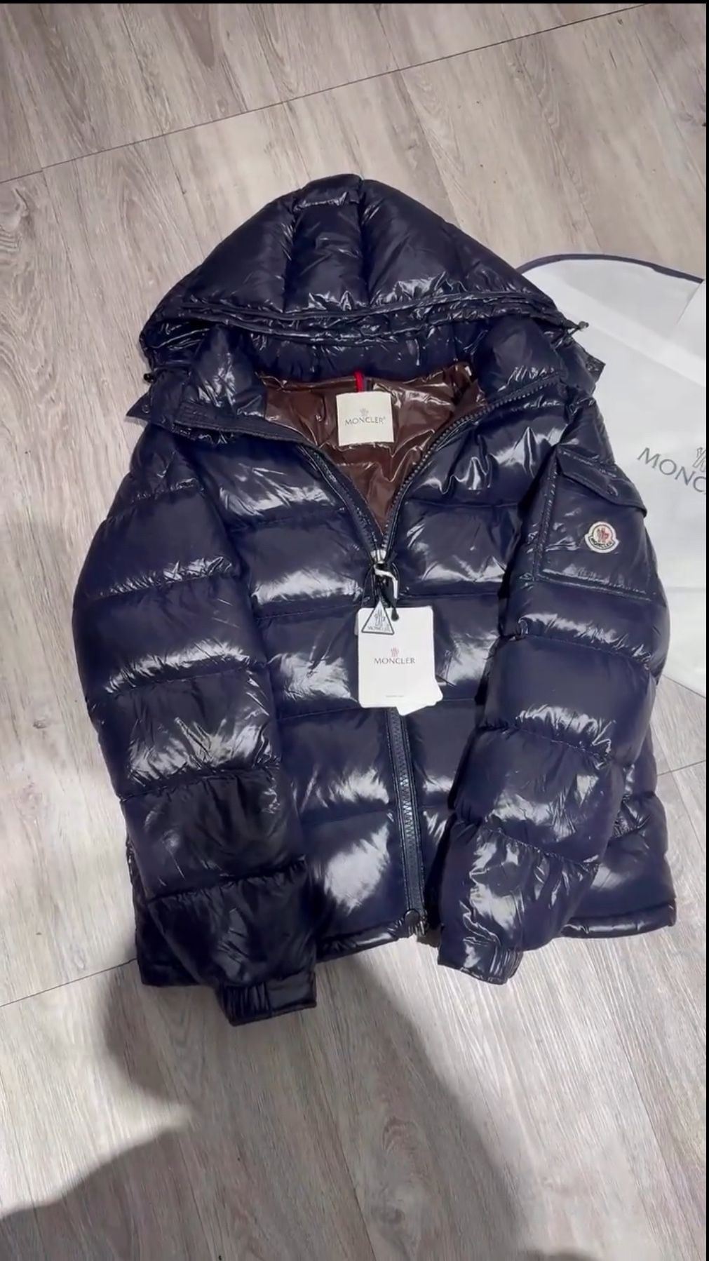 Moncler Maya Navy Blue 