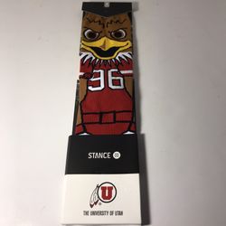 Stance University of Utah Swoop Hawk Socks Medium