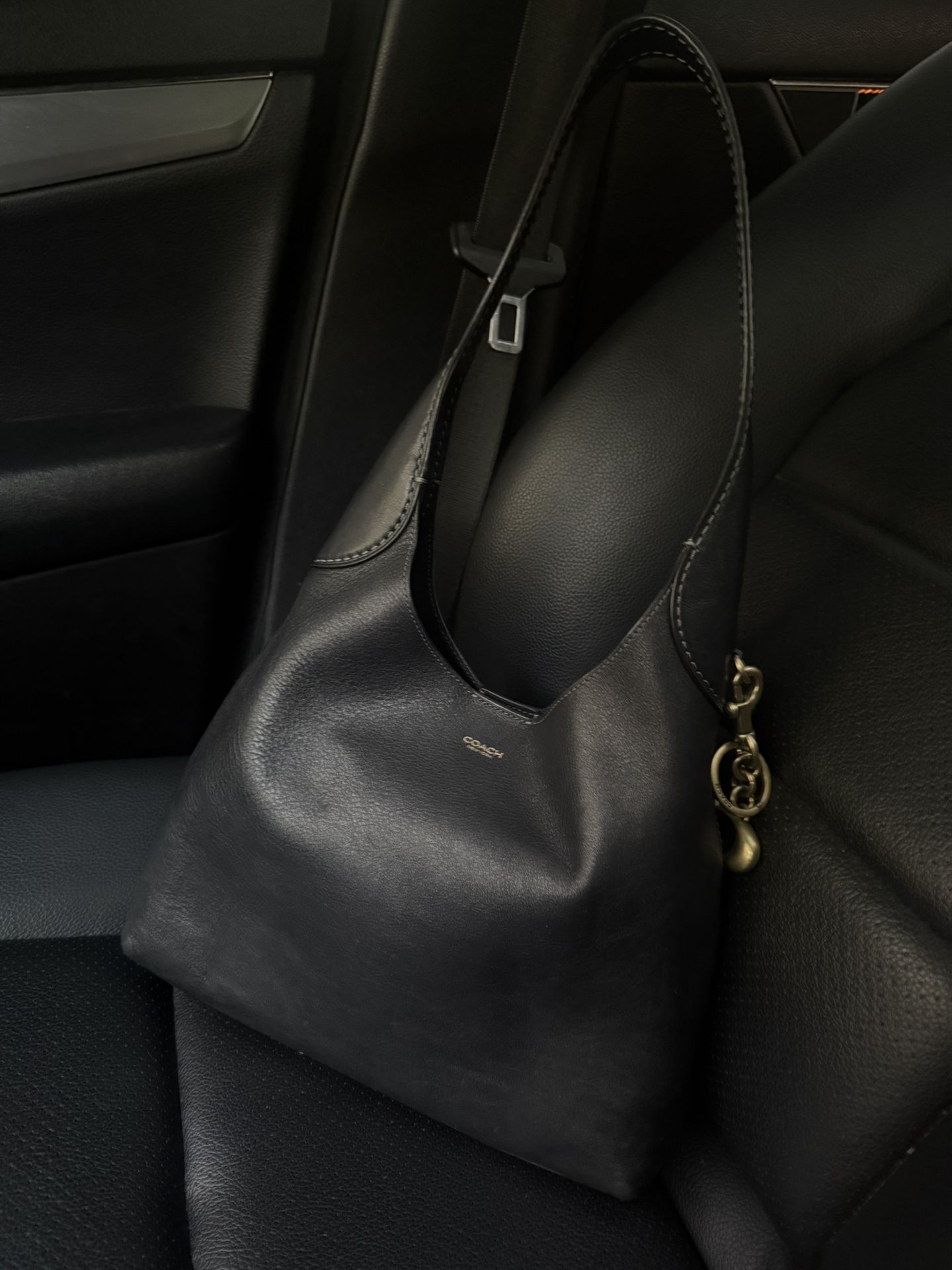 BLACK Brooklyn Coach Bag