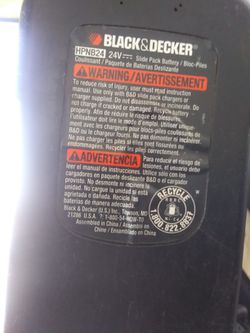 Black & Decker NST1024 High Performance 24V String Trimmer/Edger
