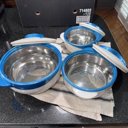 Set of dishes For warming food Excellent Condition