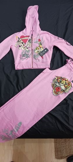 Pink Ed Hardy Set
