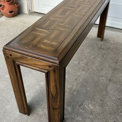 Midcentury Console Table
