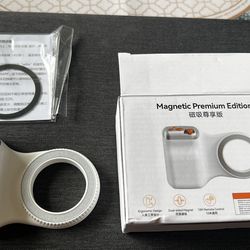 Updated Phone Camera Grip, a Magnetic Smartphone Holder Featuring an Ergonomic Handle Reminiscent of DSLR Style, Designed Exclusively for The for Ipho