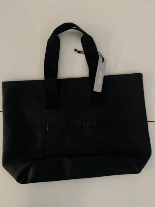 Fear Of God Essentials Tote Bag Pacsun Black