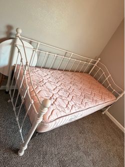 Bed frame and mattress