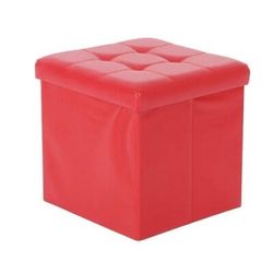New Faux  Leather Ottoman Box