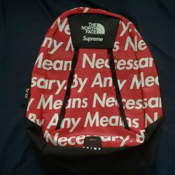 Supreme X TNF "By Any Means" Base Crimp Backpack