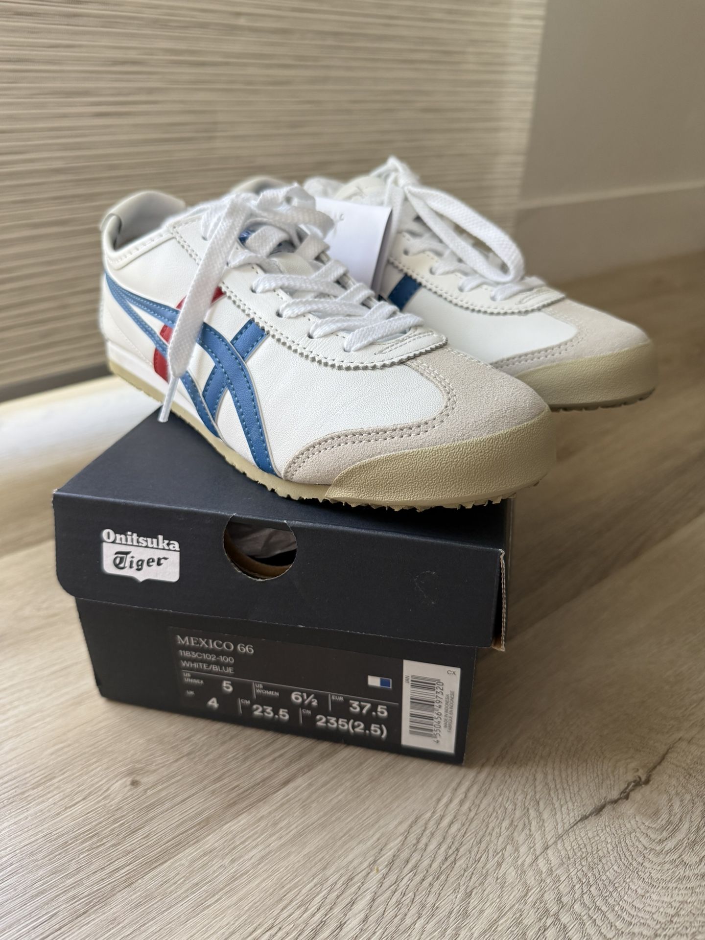 Onitsuka Tiger Mexico66 White/Blue Unisex