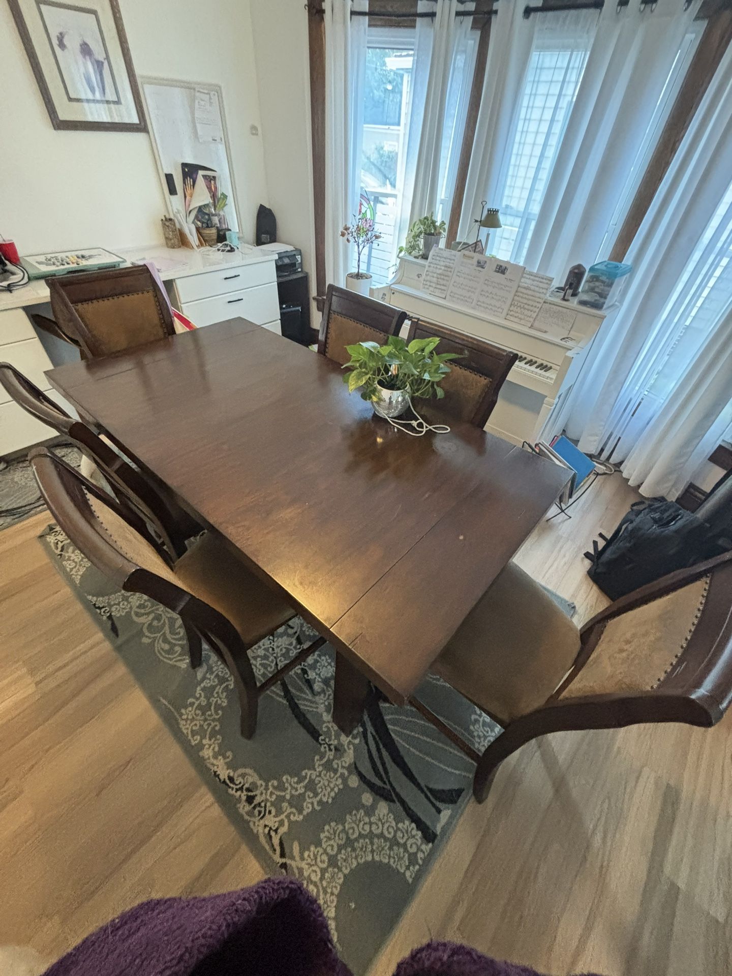 Solid Wood Dining Table
