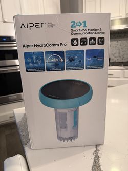 Brand New Aiper HydroComm Pro Smart Pool Monitor – Factory Sealed