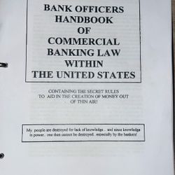 Bank Officers Handbook Of Commercial Banking Law Within The United States 
