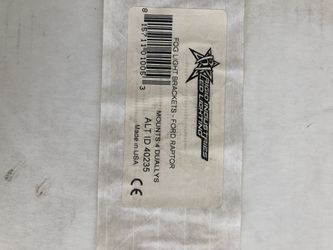 Rigid light brackets ford raptor