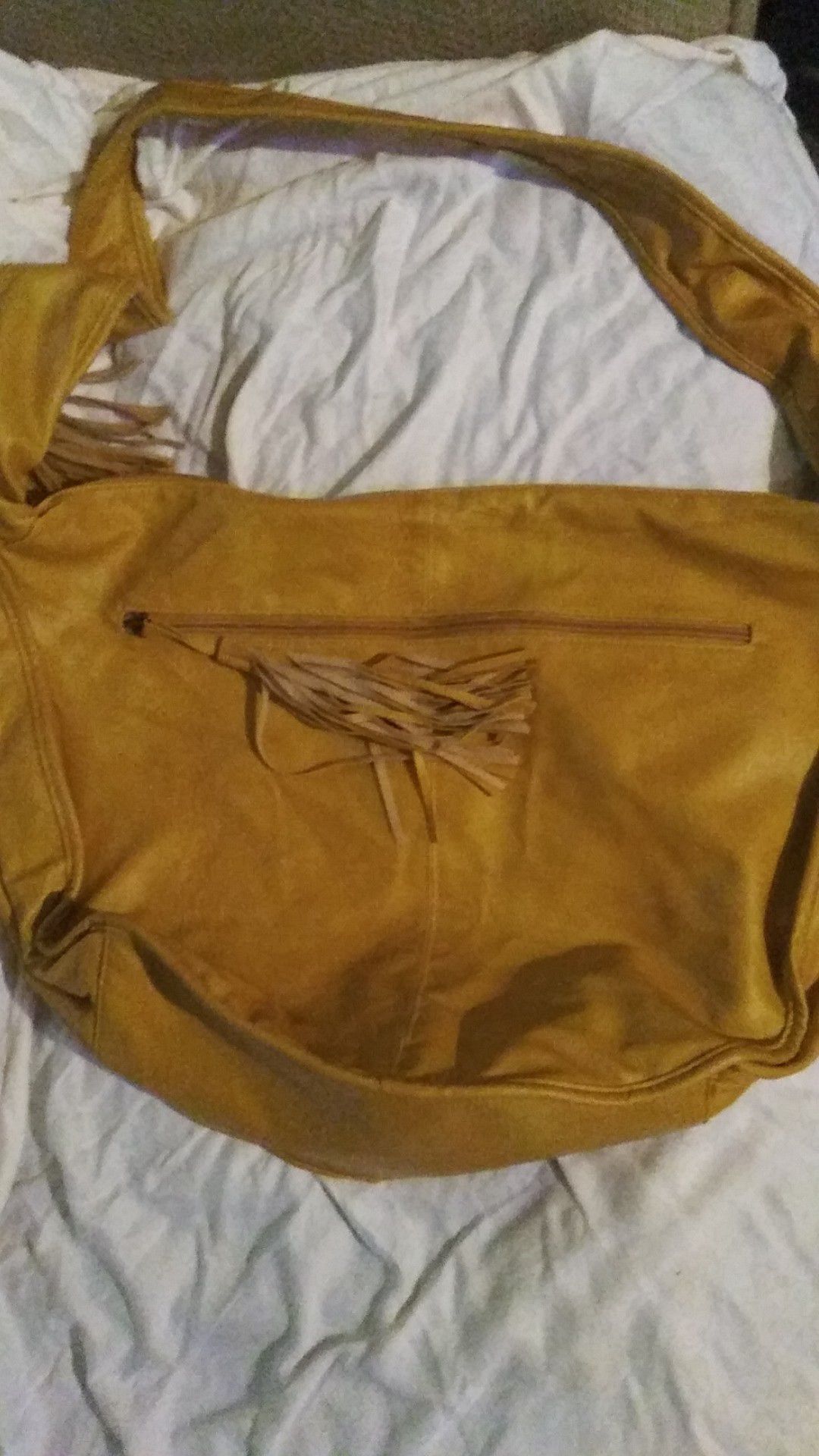 leather hobo bag $10