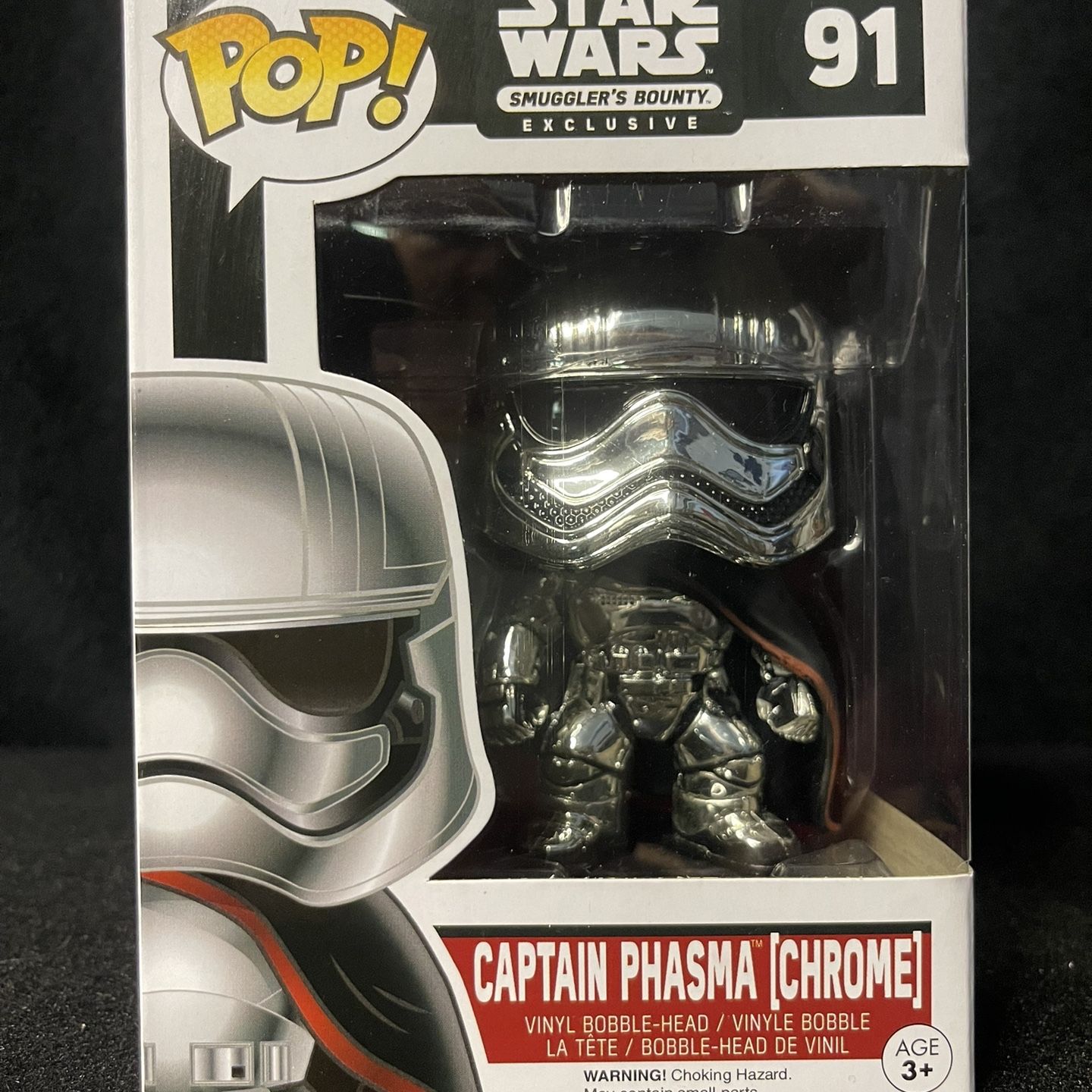 Captain phasma chrome deals pop