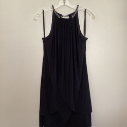 Women’s JESSICA SIMPSON Polyester/spandex black sleeveless dress… Size small