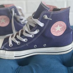 Purple And Pink Converse